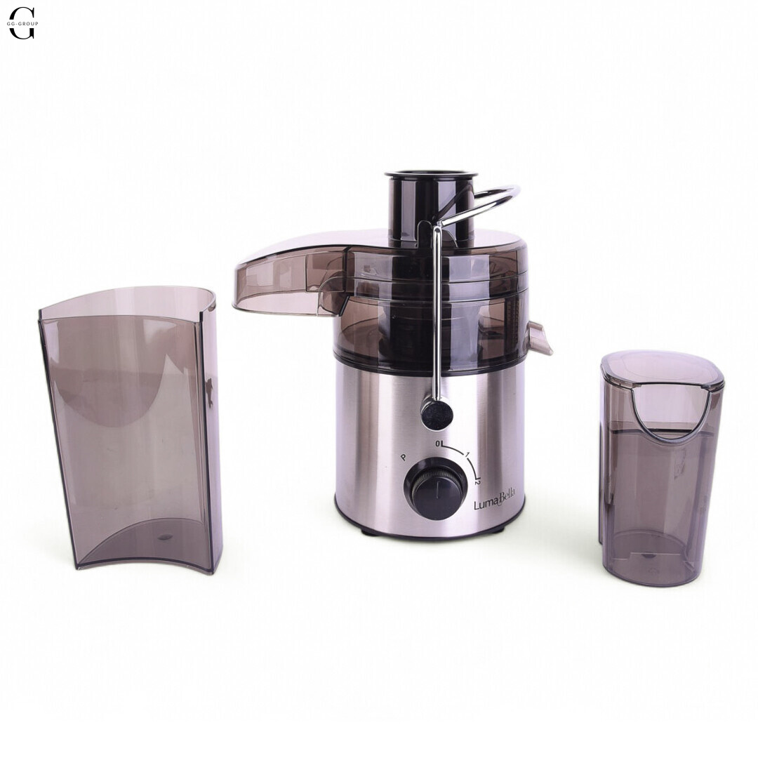Соковыжималка LumaBella LB-53004 800 Вт, центробежная, защита от перегрева, горловина 65 мм